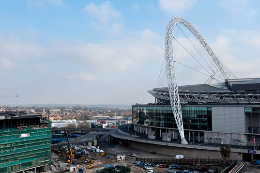 Wembley Stadium. Arena, stadion