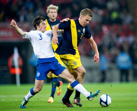 Pontus Wernbloom, Sverige. Leighton Baines, England