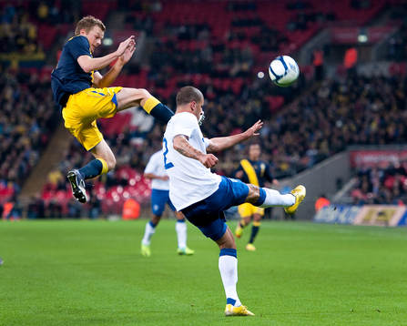 Kyle Walker, England. Sebastian Larsson, Sverige