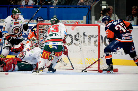 Frederik Andersen, målvakt, Frölunda, Patrick von Gunten,