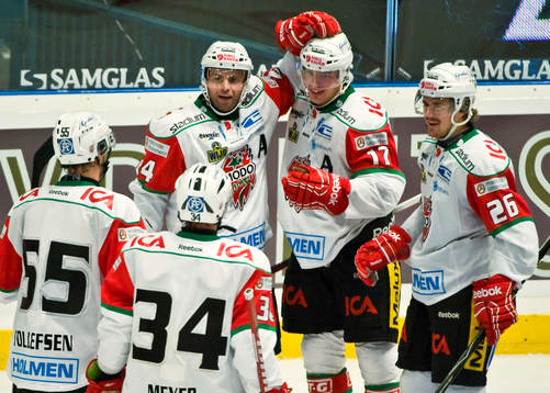 Niklas Sundström, Morten Madsen och Kristian Forsberg,