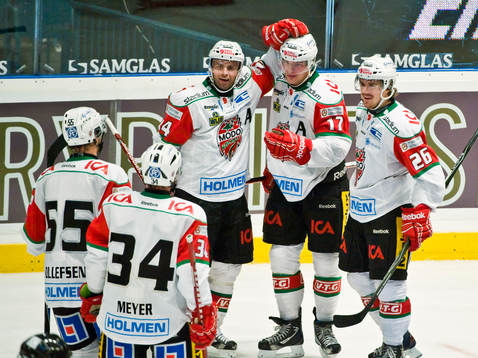 Niklas Sundström, Morten Madsen och Kristian Forsberg,