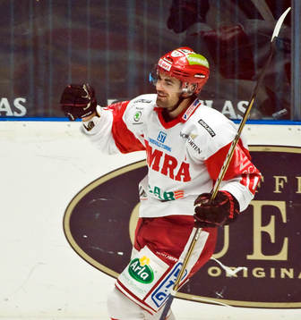 Nyförvärvet Damien Fleury, Timrå, jubel