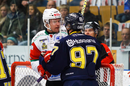 Per Ledin, HV71 gruffar med Jonas Ahnelöv, Modo