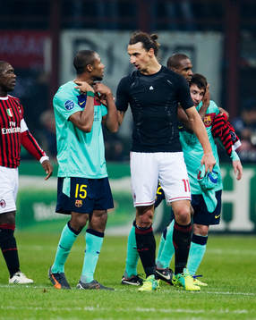 Zlatan Ibrahimovic, Milan och Seydou Keita, Barcelona
