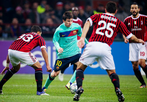 Lionel Messi, Barcelona, dribblar
