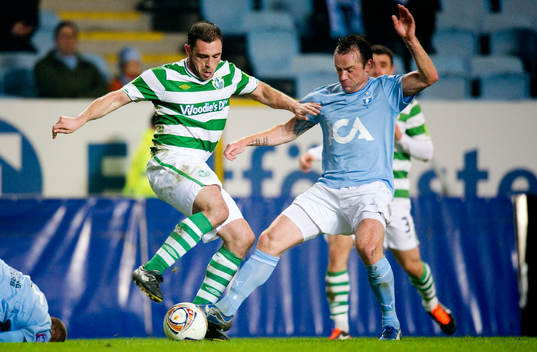 Steohen Rice, Shamrock Rovers, Ulrich Vinzents, Malmö FF