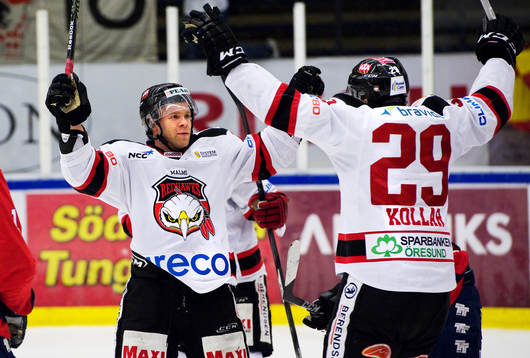 Robert Carlsson, Malmö, jubel. 0-2