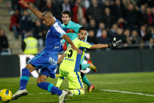 Cata Diaz, Getafe, Moya, målvakt, Getafe och Lionel Messi,