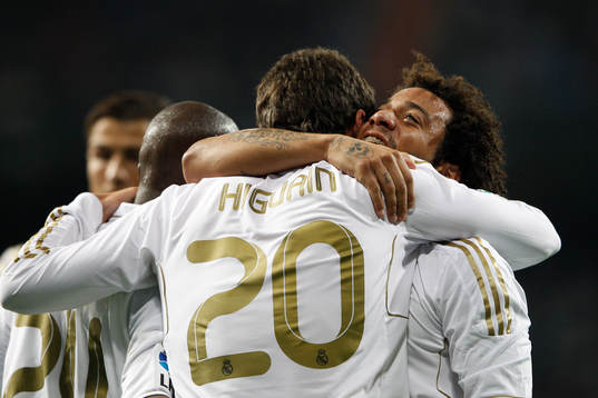 Real Madrid jubel, glädje