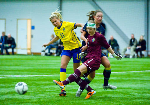 Nina Jakobsson, Gula, Mimmi, Blåa och Louise Högrell,