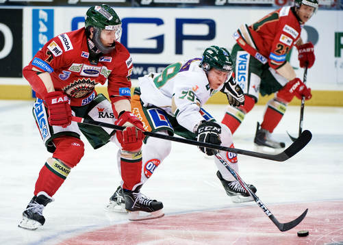 Henrik Tömmernes, Frölunda, Patrik Lundh, Färjestad