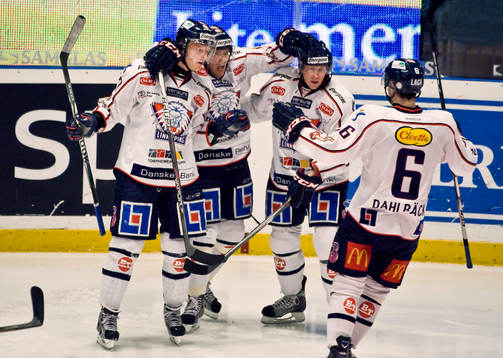 Carl Söderberg, Andreas Jämtin och Johan Åkerman,