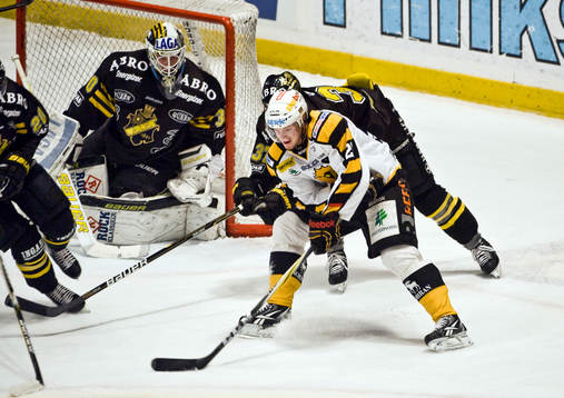 Viktor Fast, målvakt, AIK och Martin Lundberg, Skellefteå