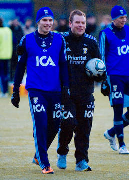 Elmar Bjarnason, Mikael Stahre, tränare