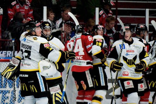 Marcus Jonsson, Lars Johansson, målvakt, Västerås, jubel
