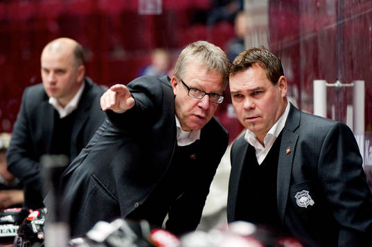 Stefan Nyman, Sportchef, Ulf Taavola, assisterande