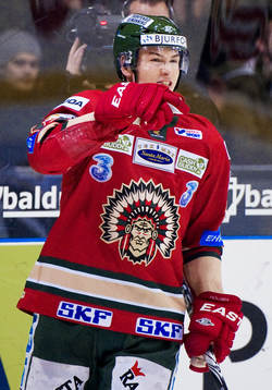 Johan Sundström, Frölunda, jubel, 3-1
