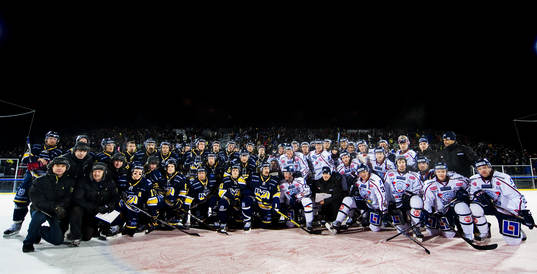 Lagbild, Hv71, Linköping, Elmia Arena