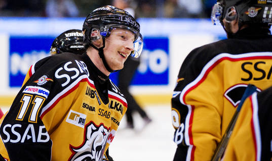 David Rautio, målvakt, Luleå är glad