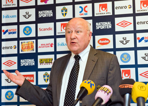 Lars-Åke Lagrell, ordförande, Svenska Fotbollförbundet
