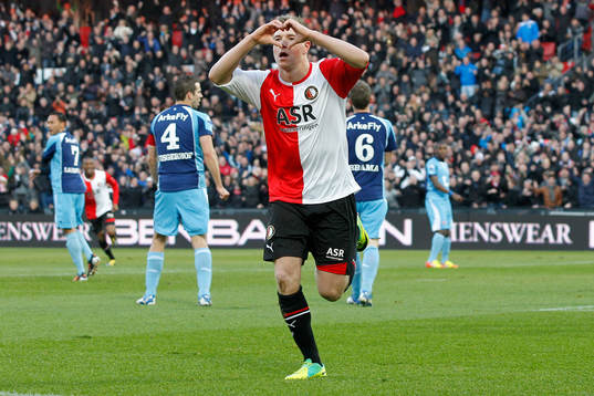 John Guidetti, Feyenoord, jubel