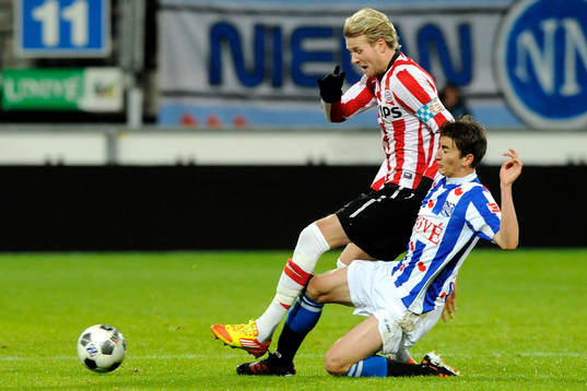 Ola Toivonen, PSV och Filip Djuricic, Heerenveen