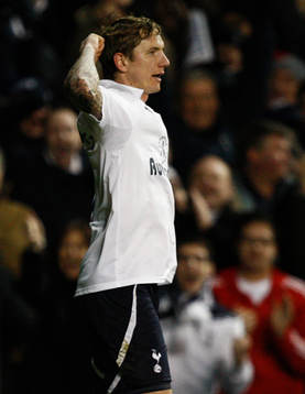 Roman Pavlyuchenko, Tottenham, jubel