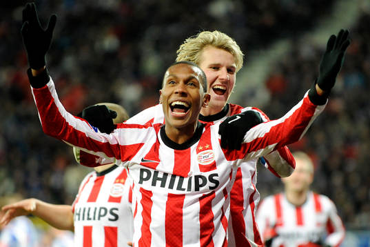 Marcelo Antonio Guedes Filho, PSV och Ola Toivonen jubel