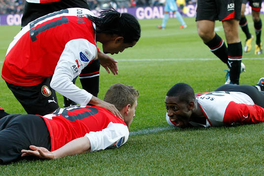 John Guidetti, Feyenoord, jubel