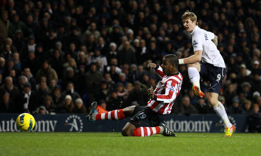 Roman Pavlyuchenko, Tottenham, gör mål