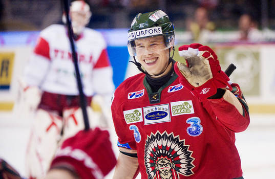 Victor Backman, Frölunda, jubel