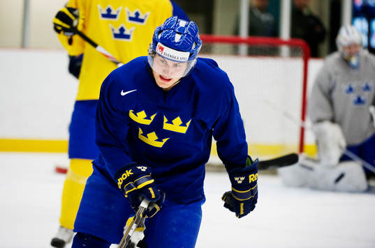 Johan Larsson är tillbaka i träning