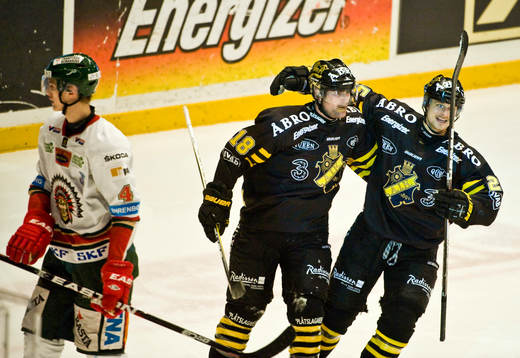Viktor Svedberg, Frölunda, Kent McDonell och Johannes