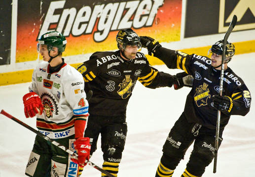 Viktor Svedberg, Frölunda, Kent McDonell och Johannes