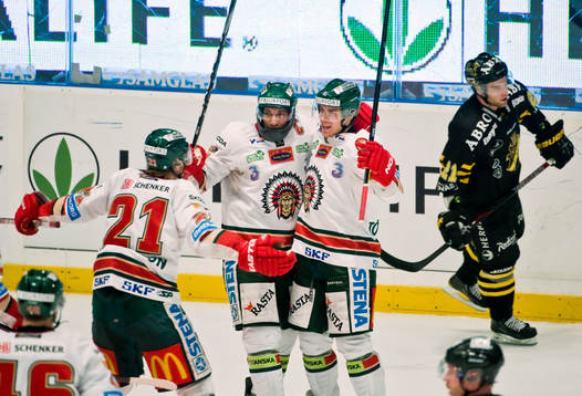 Joel Lundqvist, Henrik Tömmernes, Frölunda, jubel och
