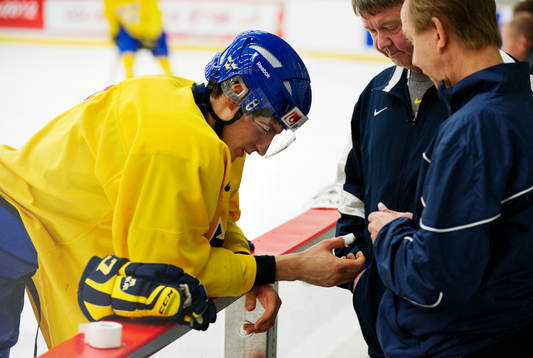 Mattias Bäckman skadade sig