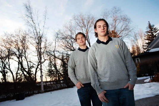 Johan Sundström och Sebastian Collberg
