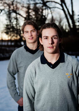 Johan Sundström och Sebastian Collberg