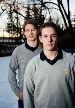 Johan Sundström och Sebastian Collberg