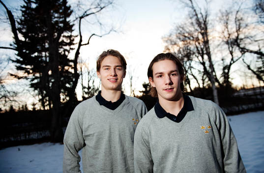 Johan Sundström och Sebastian Collberg