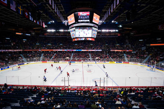 Scotiabank Saddledome, interiör, genre