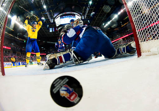 Mika Zibanejad, Sverige, glädje, jubel när pucken går in