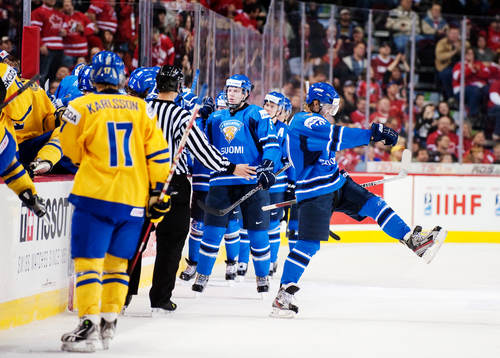 Joel Armia, Finland, glädje, jubel