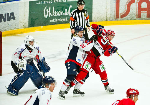 Magnus Åkerlund, målvakt, Olov Lundqvist, Borås och Emil