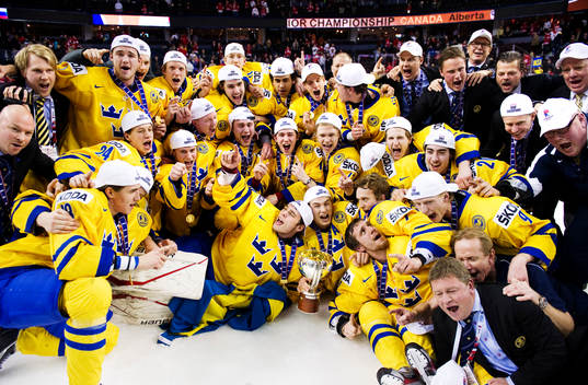 Sverige tog JVM-guld