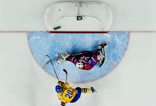 Mika Zibanejad, Sverige, gör det matchavgörande