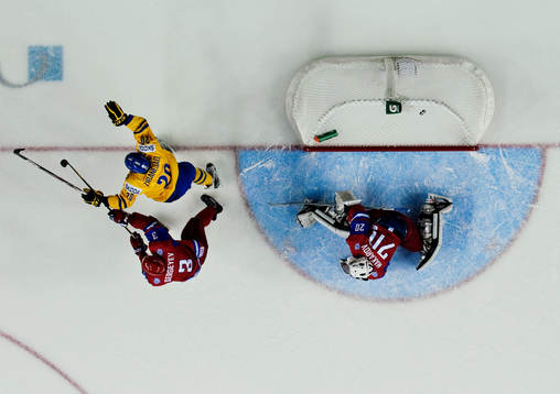 Mika Zibanejad, Sverige, jublar