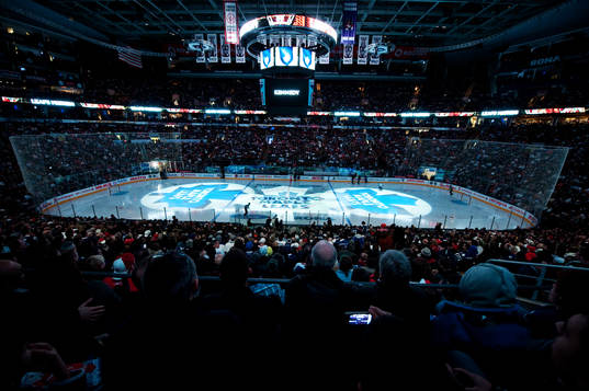 Air Canada Centre, interiör. Arena