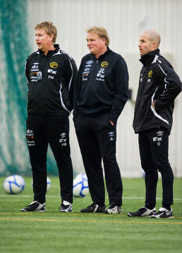 Peter Wettergren, tränare, Jörgen Lennartsson, tränare,
